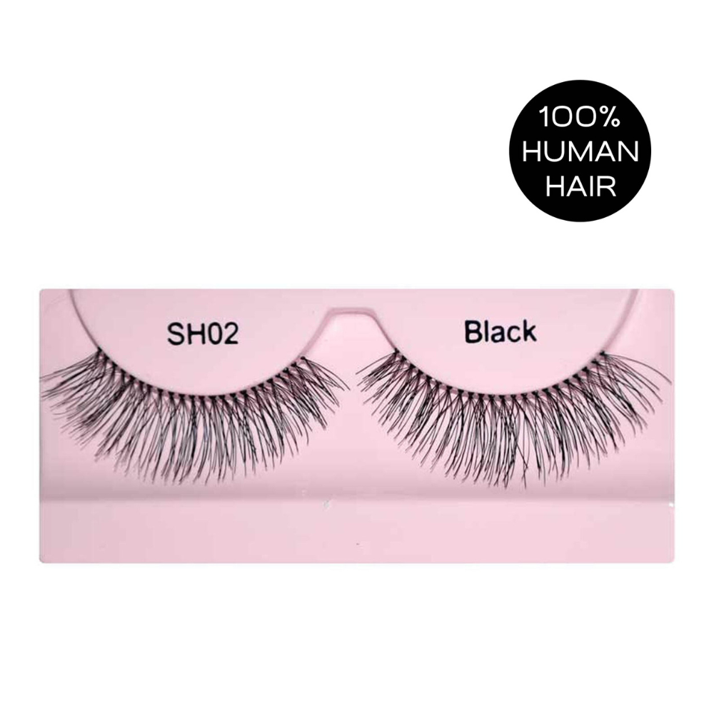 Buy Glamgals Hollywood-U.S.A Stylish Black Soft Thick Reusable False Eye Lashes For Women from DrMediCart, Ship from India to USA