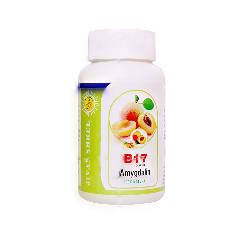 Jivan Shree Vitamin B17 500mg Amygdalin Capsules