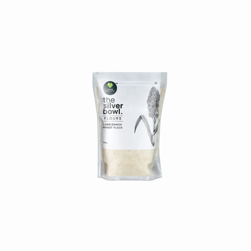 Buy Vijaya Traditional Recipes The Silver Bowl Premium Emmer Wheat Flour (Khapli Wheat Flour) from DrMediCart, Ship from India to USA