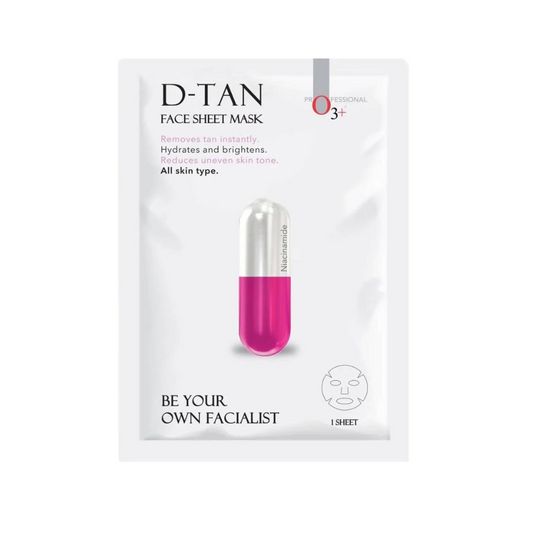 Buy Professional O3+ D-Tan Face Sheet Mask from DrMediCart, Ship from India to USA