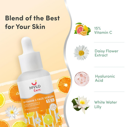Mylo Care 15% Vitamin C Face Serum
