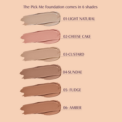 Glam21 Pick Me Matte Foundation - Fudge