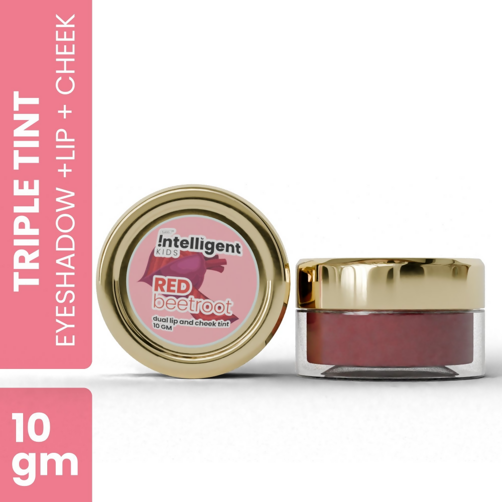 TuCo Intelligent Kids Lip & Cheek Tint For Natural Glow With Beetroot & Shea Butter