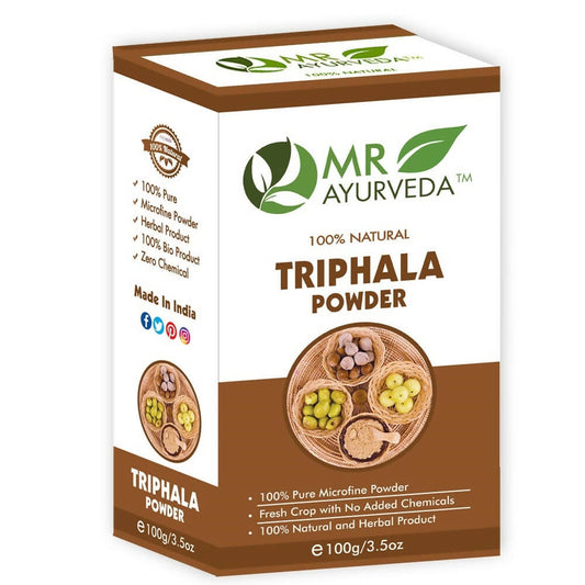 Buy MR Ayurveda Triphala Powder from DrMediCart, Ship from India to USA