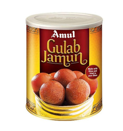 Amul Gulab Jamun - Made with Kova and Fried in Pure Ghee