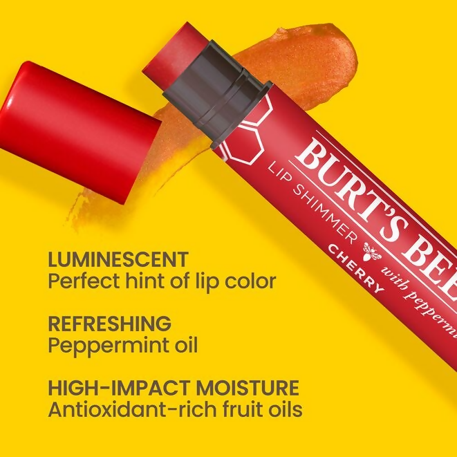 Burt's Bees Moisturizing Lip Shimmer - Cherry
