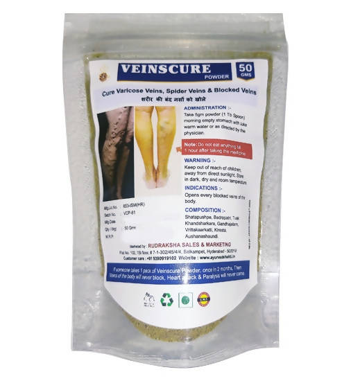 Ayurvedshakti Veinscure powder - Limited Time Offer