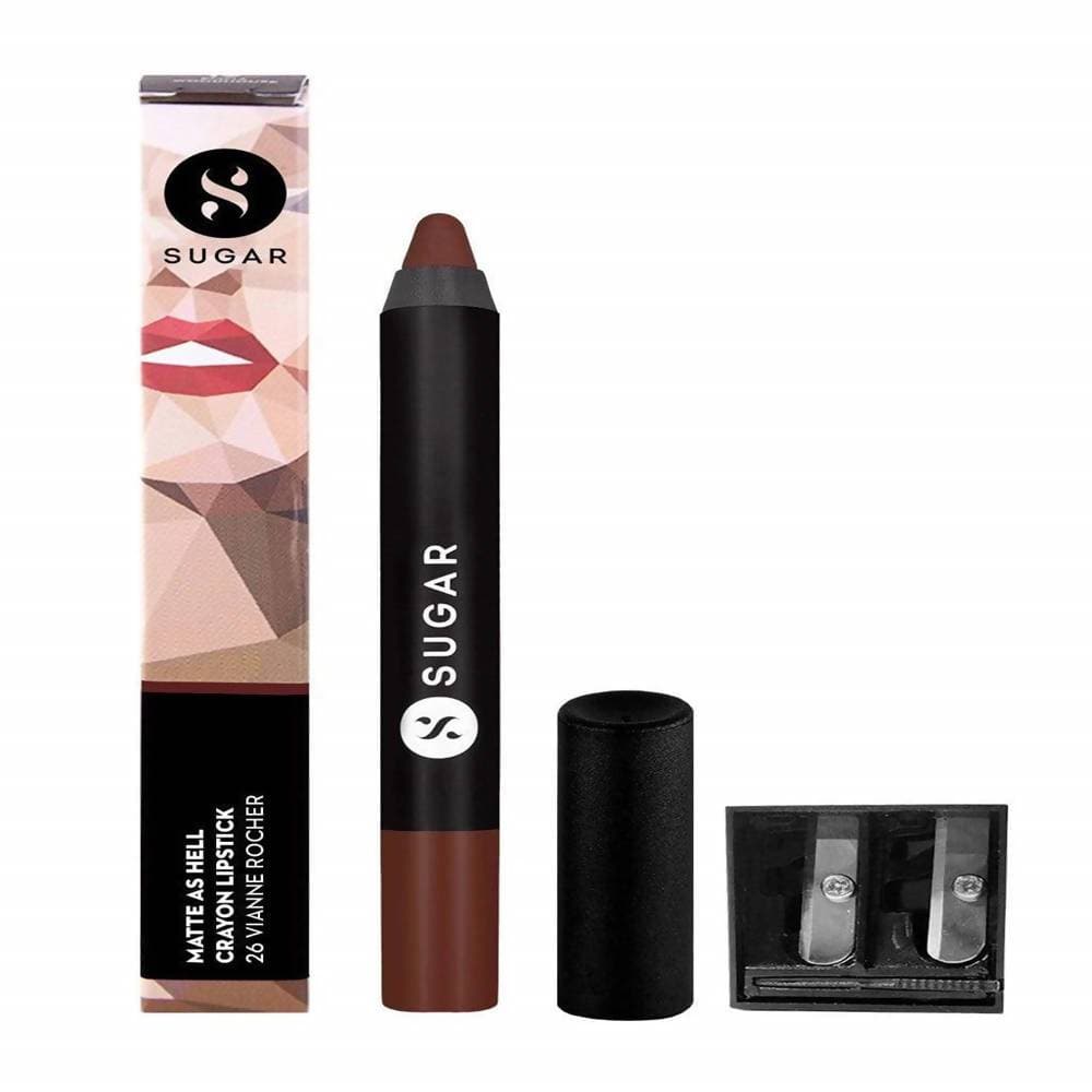 Sugar Matte As Hell Crayon Lipstick - Vianne Rocher (Deep Chocolate Brown) - DrMediCart