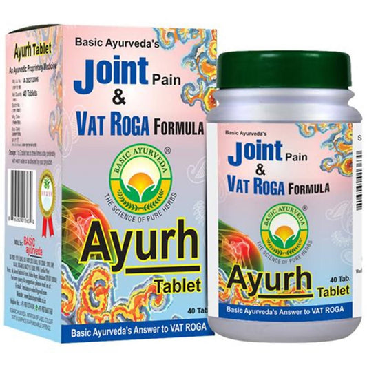 Buy Basic Ayurveda Joint Pain & Vat Roga Formula Ayurh Tablets from DrMediCart, Ship from India to USA