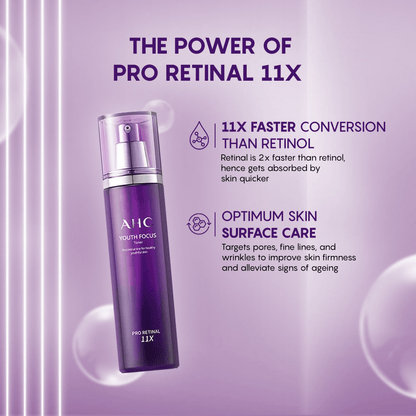 AHC Youth Focus Anti-Ageing Hydrating Face Toner With Pro Retinal 11X - Korean skincare