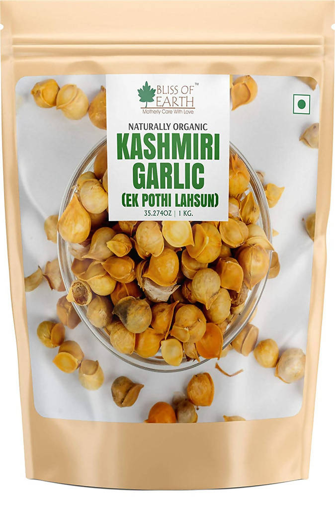 Buy Bliss of Earth Naturally Organic Kashmiri Garlic from DrMediCart, Ship from India to USA