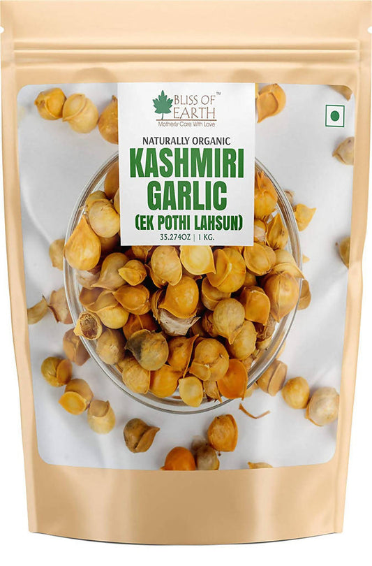 Buy Bliss of Earth Naturally Organic Kashmiri Garlic from DrMediCart, Ship from India to USA