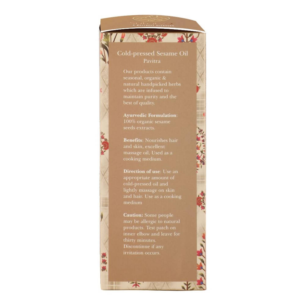 Sutatva Cold Pressed Sesame Oil