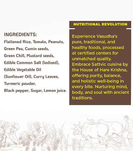 Vasudha Nurtured By Nature Poha