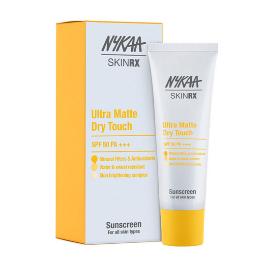 Nykaa SkinRX Ultra Matte Dry Touch Sunscreen SPF 50 PA +++