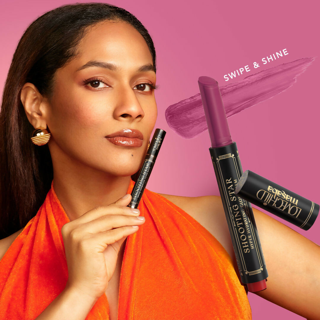 LoveChild By Masaba Gupta Shooting Star Hyper Hydrating Gloss Balm - Polar Pink