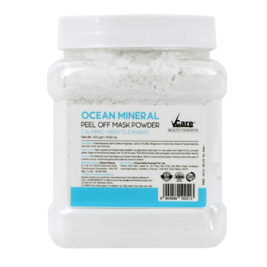VCare Ocean Mineral Jelly Peel Off Mask Powder - DrMediCart