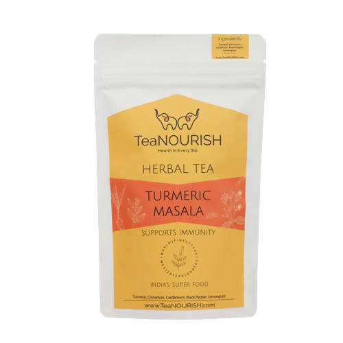 Buy TeaNourish Turmeric Masala Herbal Tea from DrMediCart, Ship from India to USA