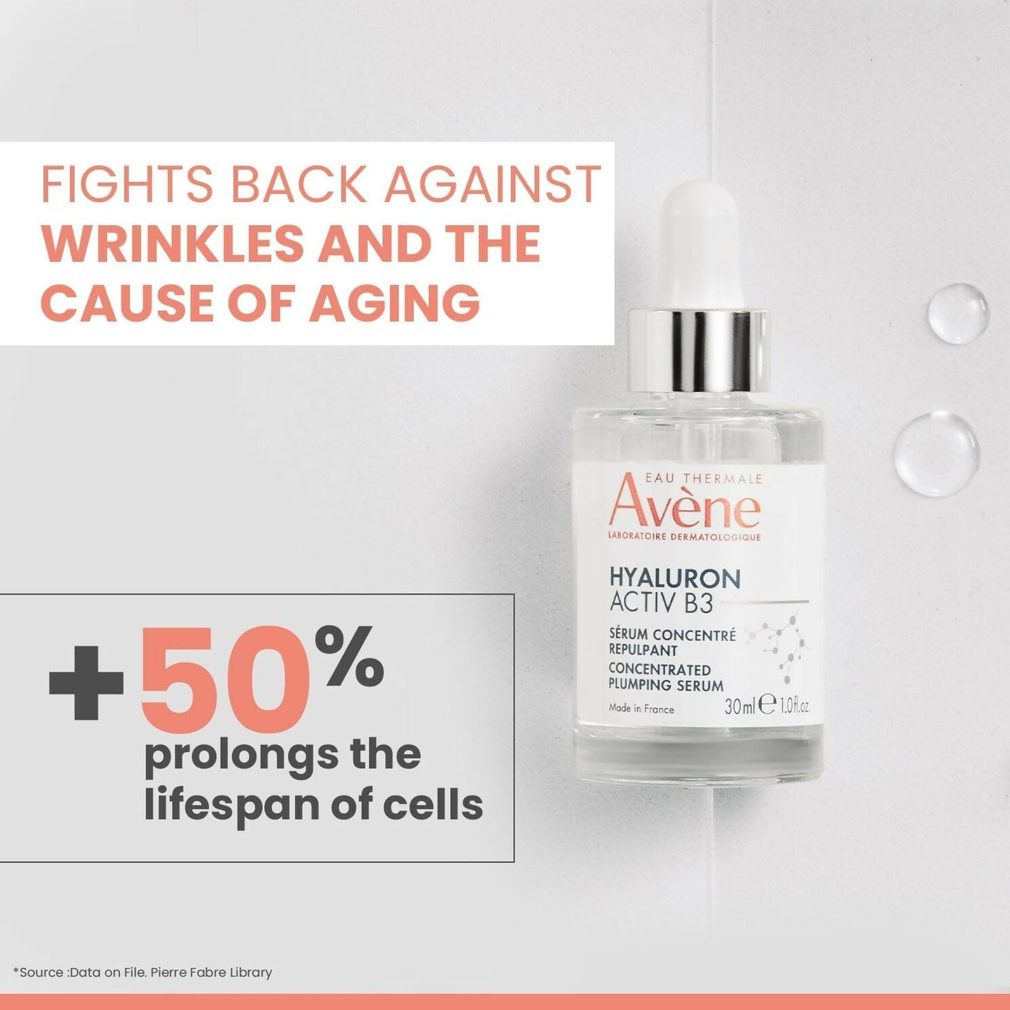 Avene Hyaluron Activ B3 Concentrated Plumping Serum