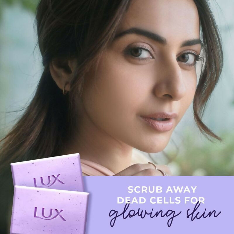 Lux Essence Of Himalayas Lavender & Vitamin C Exfoliating Soap