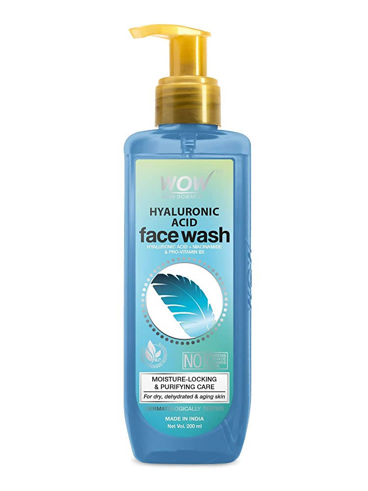Buy Wow Skin Science Hyaluronic Acid Face Wash from DrMediCart, Ship from India to USA