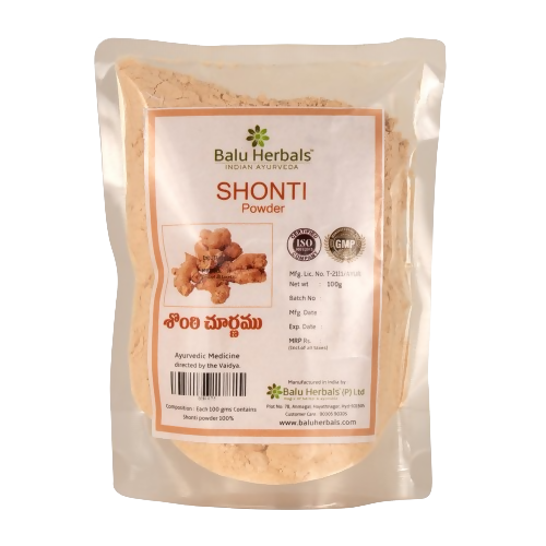 Balu Herbals Dry Ginger (Shonti) Powder