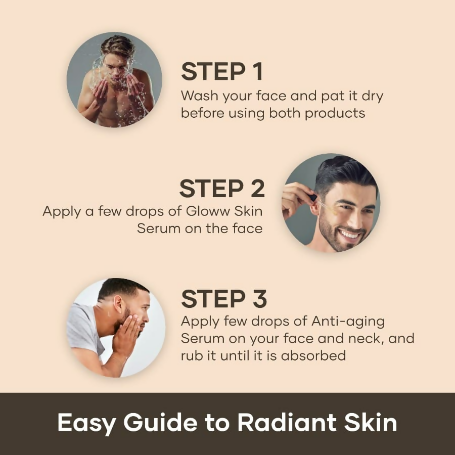 Mars By GHC Forever young kit (Gloww skin serum, Anti Ageing Serum)