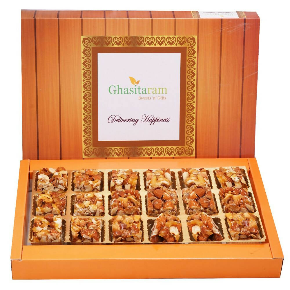 Ghasitaram Gud (Jaggery) Dry Fruit Bites With No Added Sugar