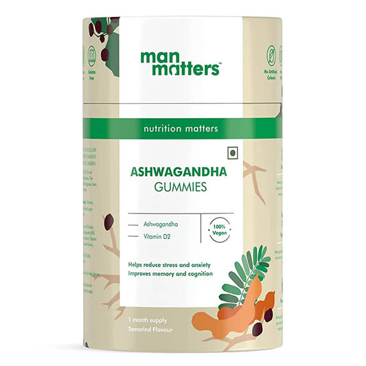 Buy Man Matters Ashwagandha Gummies For Men - Tamarind Flavor from DrMediCart, Ship from India to USA