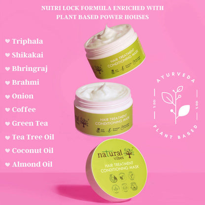 Buy Natural Vibes Hair Treatment Conditioning Mask with Onion & Coconut from DrMediCart, Ship from India to USA