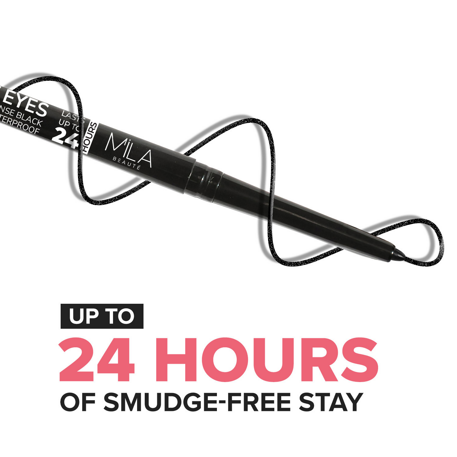 Mila Beaute Hypnoteyes Waterproof & Smudge-Proof 24Hrs Kajal