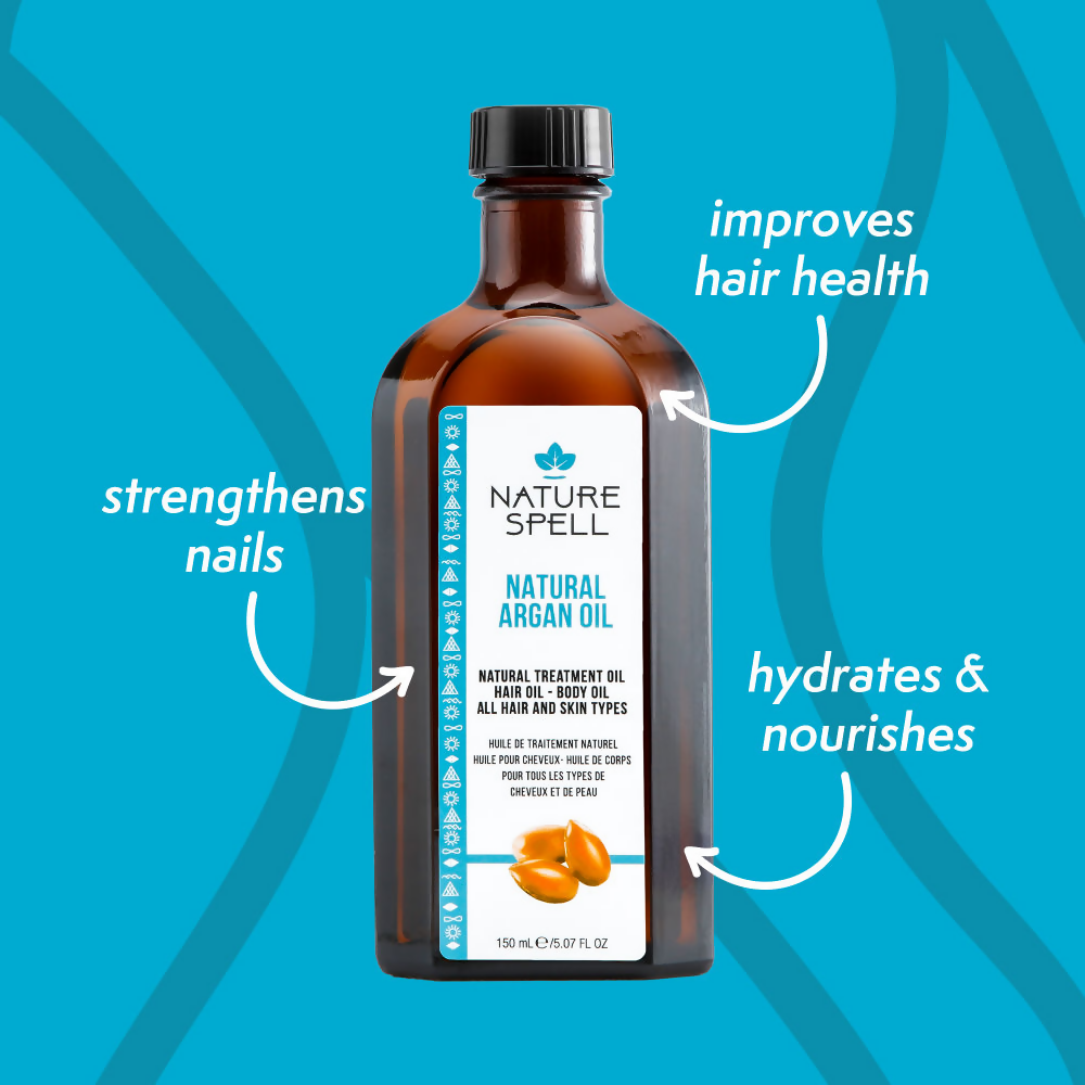 Nature Spell Argan Oil For Hair & Skin