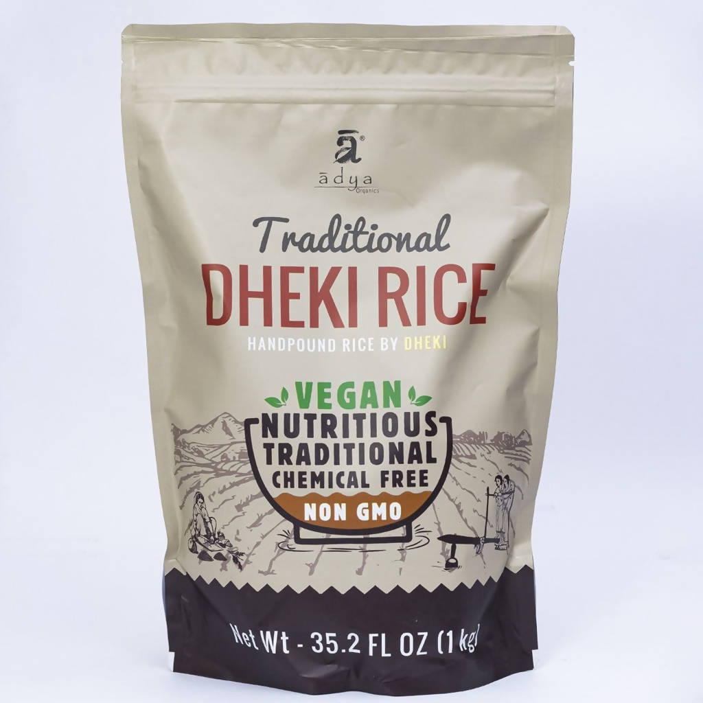 Buy Adya Organics Traditional Dheki Rice from DrMediCart