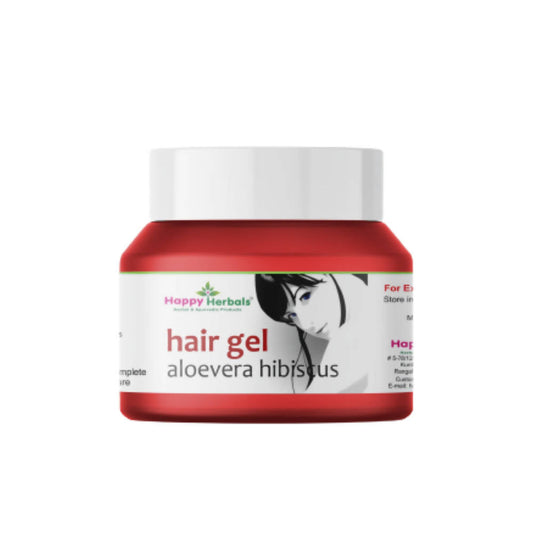 Buy Happy Herbals Aloevera Hibiscus Hair Gel from DrMediCart, Ship from India to USA