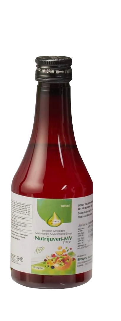 Nutrijuven - MV Syrup - Mixed Fruit Flavour