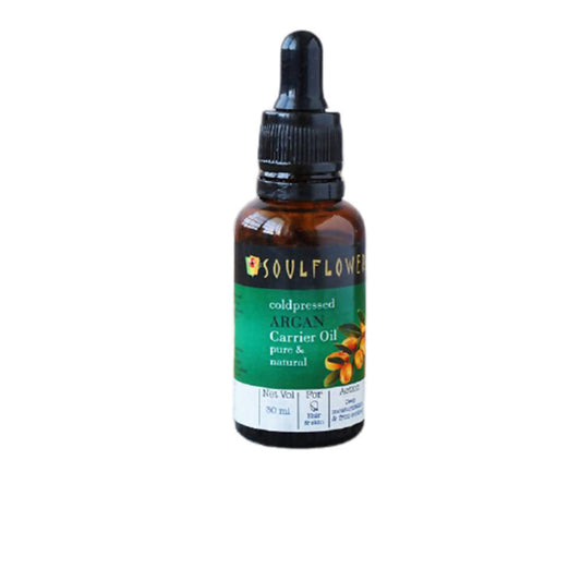 Buy Soulflower Cold Pressed Argan Carrier Oil Pure & Natural from DrMediCart, Ship from India to USA