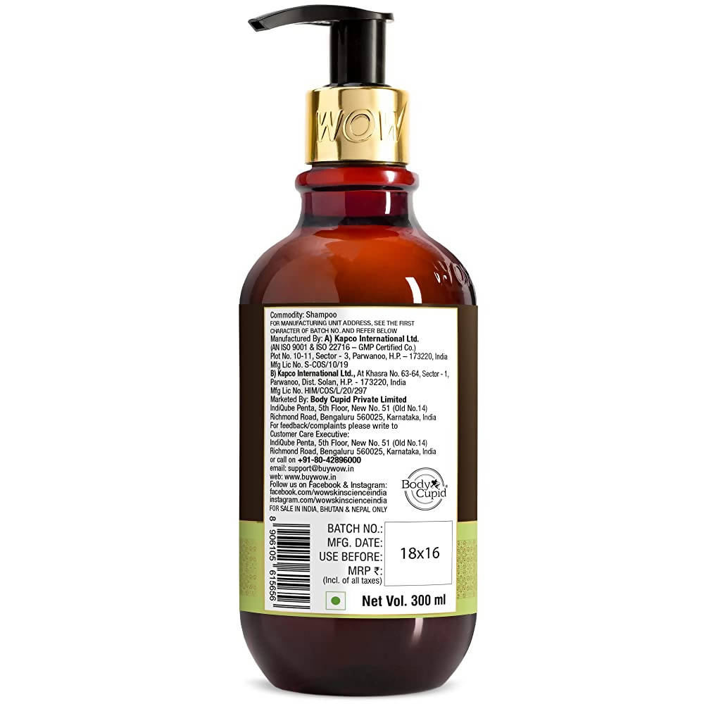 Wow Skin Science Sugarcane Shampoo - Drmedicart