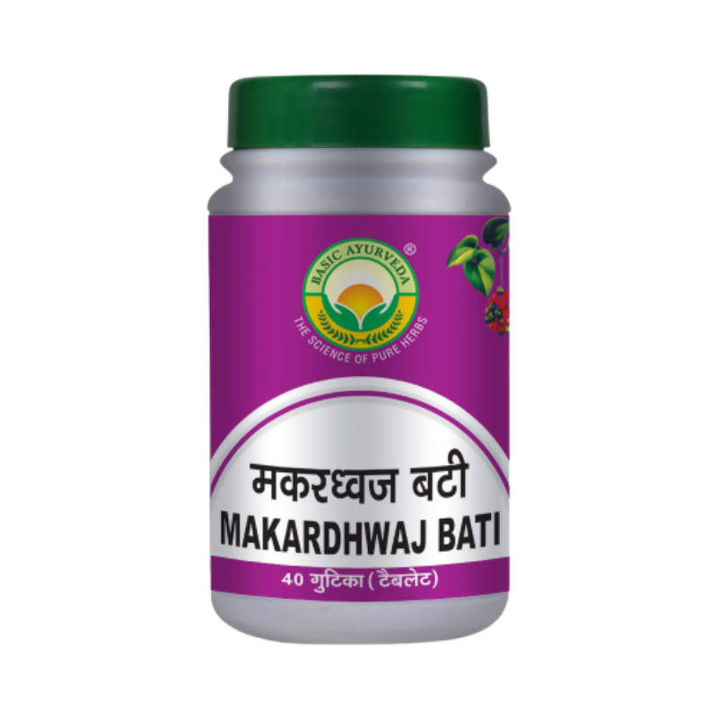 Buy Basic Ayurveda Makardhwaj Bati from DrMediCart, Ship from India to USA