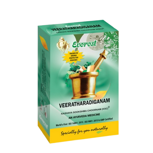 Everest Ayurveda Veeratharadiganam Kashaya Sookshma Choornam
