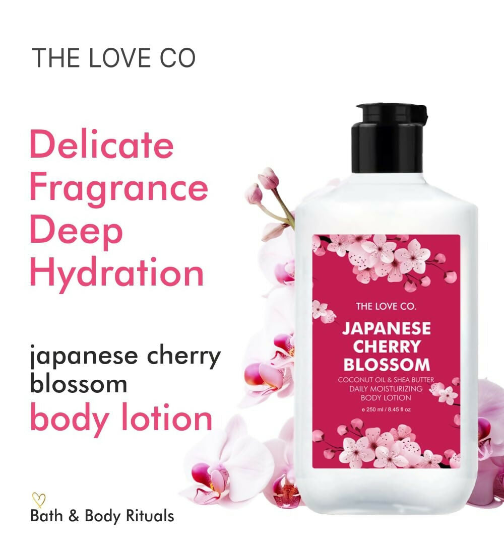 The Love Co Japanese Cherry Blossom Body Lotion