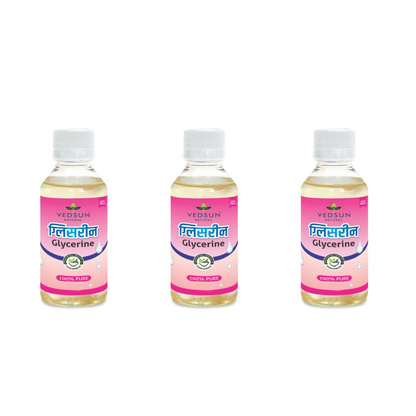 Vedsun Naturals Glycerine Liquid Pure and Unscented for Soft And Moisturize Skin