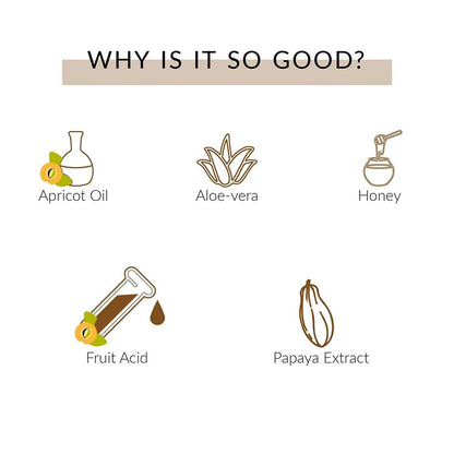 Kaina Apricot & Walnut Face Scrub