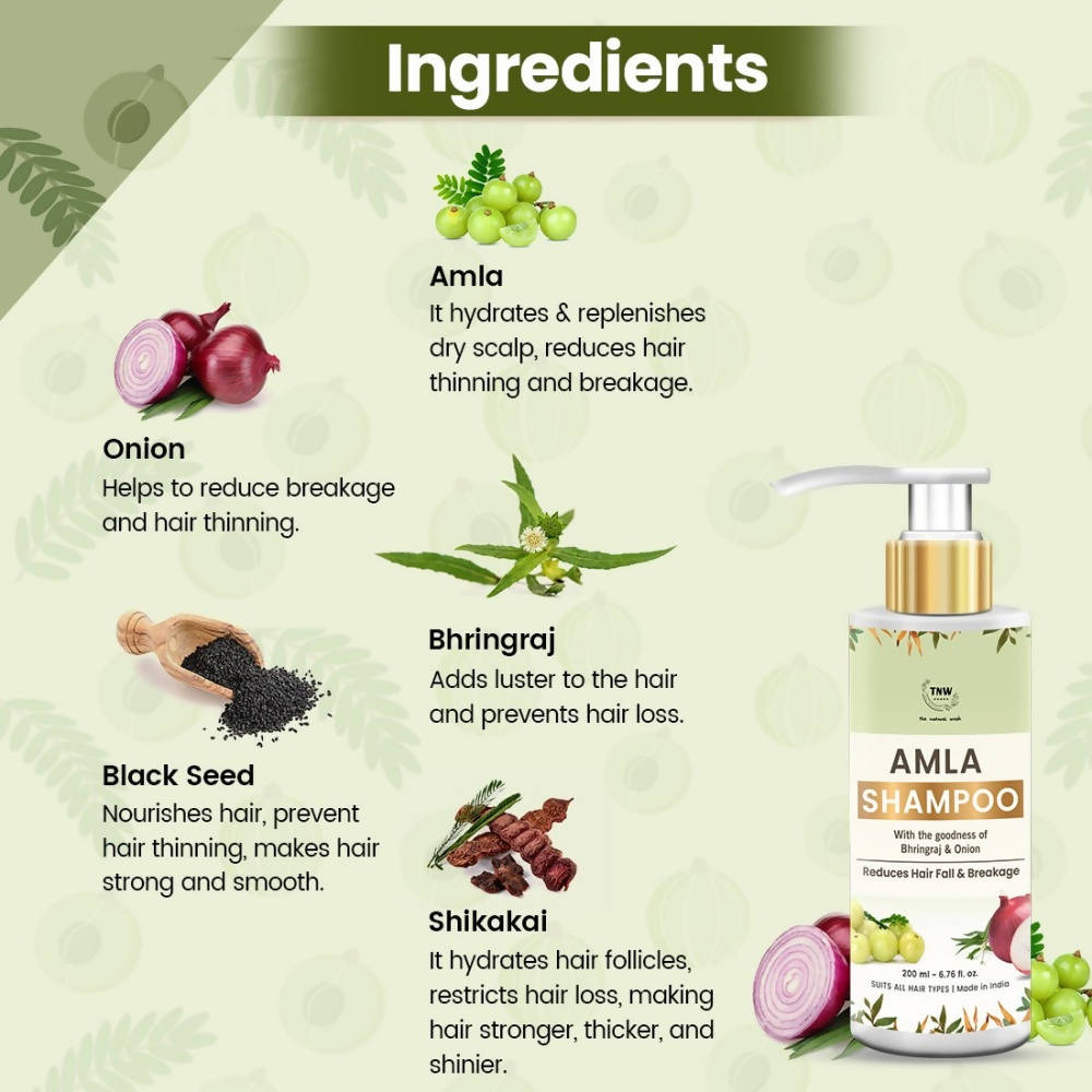 The Natural Wash Amla Shampoo - Drmedicart