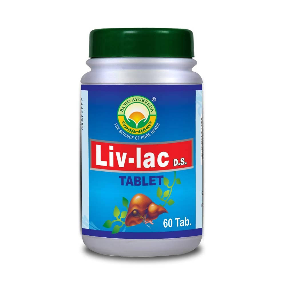 Basic Ayurveda Liv-Lac D.S. Tablets