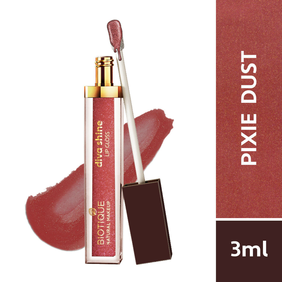 Biotique Diva Shine Lip Gloss - Pixie Dust