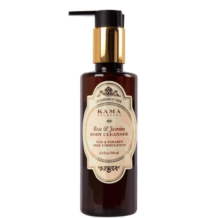 Buy Kama Ayurveda Rose & Jasmine Body Cleanser 200ml from DrMediCart, Ship from India to USA