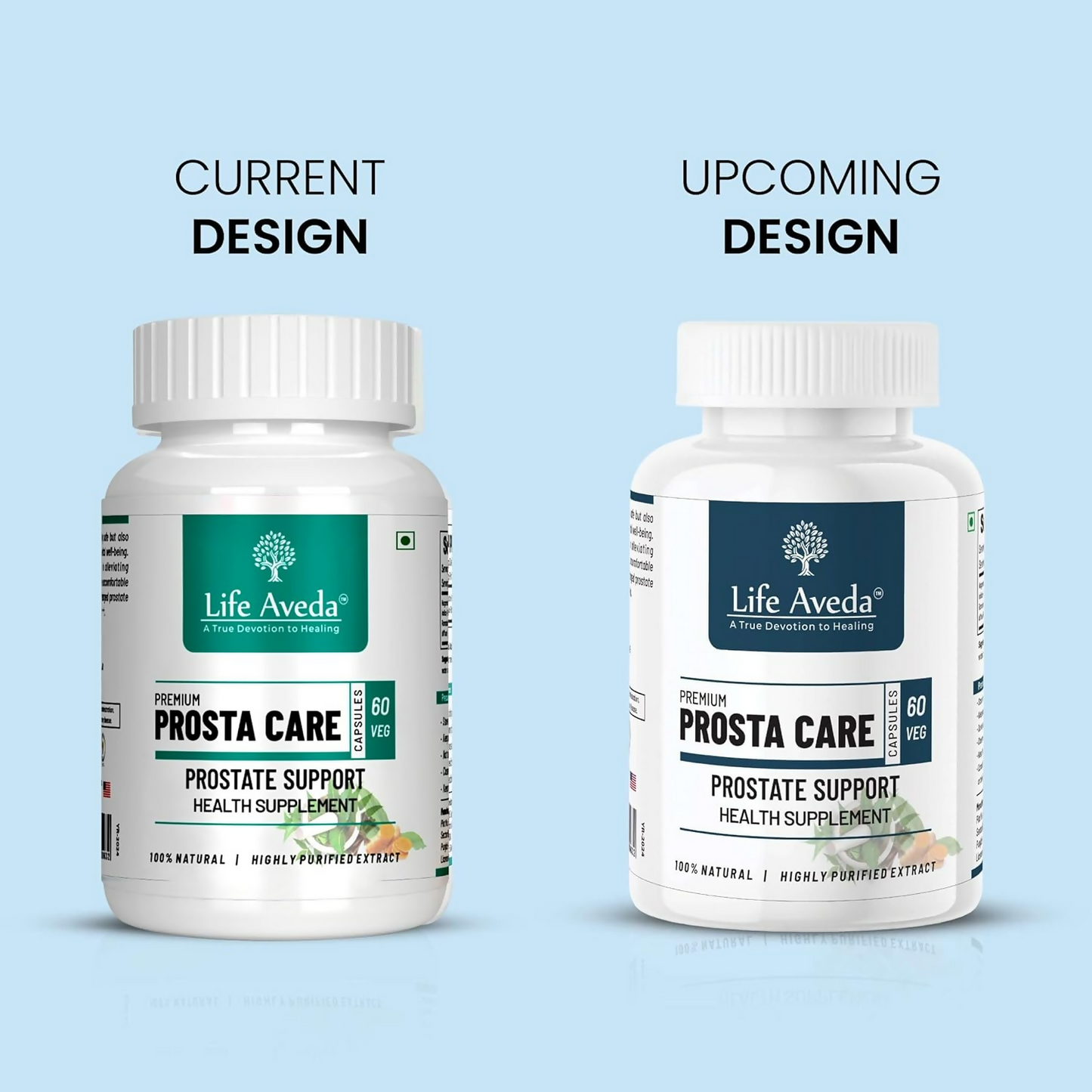 Life Aveda 100% Natural Ayurvedic Premium Prosta Care Capsule For Men's