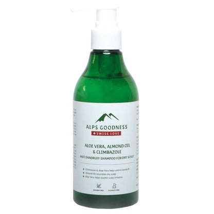 Alps Goodness Aloe Vera, Almond Oil & Climbazole Anti-Dandruff Shampoo - DrMediCart