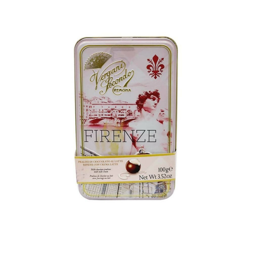Buy Ajfan Milk Chocolate Cream Pralines in Firenze Gift Tin from DrMediCart