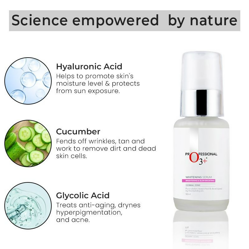 Professional O3+ Whitening Serum Brightening & Glow Boosting